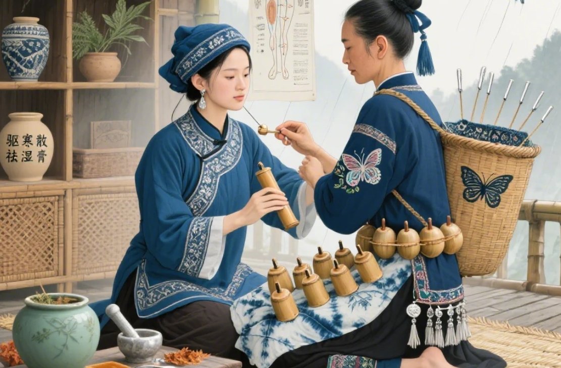 Miao medicine-Xiangfa Luomengqu (Dysmenorrhea)